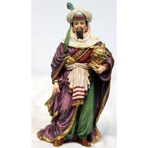 The San Francisco Music Box Co Wiseman Figurine Divinity Nativity Michael Adams